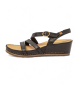 El Naturalista Sandales en cuir N5855 Picual noir