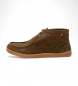 El Naturalista Pleasant green leather ankle boots