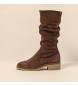 El Naturalista Brown leather boots N5942
