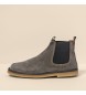 El Naturalista Leather ankle boots N5951 Silk Suede grey