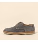 El Naturalista N5952 Svileni semiš sivi usnjeni čevlji
