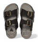 El Naturalista Sandalias de piel N598 Recyclus negro