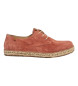 El Naturalista N678 Camura de seda Campos sapatos de couro cor-de-rosa laranja