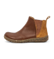 El Naturalista Bottines en cuir marron N786