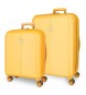 El Potro Ensemble de bagages Vera 55 - 70 cm jaune