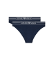 Emporio Armani Set di 2 mutandine Mb blu navy Emporio Armani Set di 2 mutandine Mb blu navy