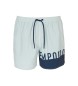 Emporio Armani Bold Logo swimming costume blue