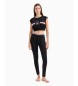 Emporio Armani Top Crop svart