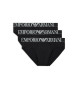 Emporio Armani Pack 3 Boxers Ea noir