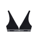 Emporio Armani Reggiseno imbottito con logo iconico, nero Emporio Armani Reggiseno imbottito con logo iconico, nero