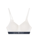 Emporio Armani Reggiseno imbottito bianco morbido Emporio Armani Reggiseno imbottito bianco morbido