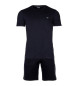 Emporio Armani Black two-piece pyjamas