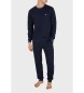 Emporio Armani Interlock pyjamas navy