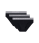 Emporio Armani Set 3 Black Shiny Logo Briefs Emporio Armani Set 3 Black Shiny Logo Briefs