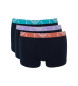 Emporio Armani Pack 3 Boxers Deco svart