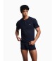 Emporio Armani Sea eagle logo T-shirt for home wear