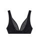 Emporio Armani Ovadderad Bralette BH svart Emporio Armani Ovadderad Bralette BH svart