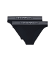 Emporio Armani Set of 2 black Day Panties
