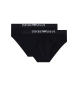 Emporio Armani Set 2 Max kalsonger svart