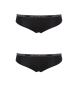 Emporio Armani Set di 2 mutandine nere Essential Studs Emporio Armani Set di 2 mutandine nere Essential Studs