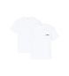 Emporio Armani Set 2 camisetas Homie de corte ce�ido blanco