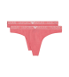 Emporio Armani Pack 2 thong Essential Studs coral