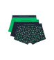 Emporio Armani Confezione da 3 boxer verde puro