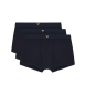 Emporio Armani S�t med 3 navy boxershorts fra Essential Logolabel