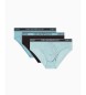 Emporio Armani Set 3 Core Logoband slip bleu Emporio Armani Set 3 Core Logoband slip bleu