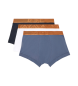 Emporio Armani Set di 3 boxer con logo lucido multicolore