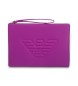 Emporio Armani Essential maxi eagle beach tote bag
rosa