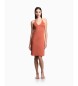 Emporio Armani Robe de plage brun rouge�tre