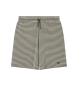 Emporio Armani Bermudas de playa en punto con rayas verde