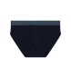 Emporio Armani Slip Stretch Piquet marinblå