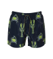 Emporio Armani Fato de banho Animais marinhos azul marinho