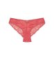 Emporio Armani Culotte en dentelle corail