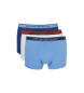 Emporio Armani PAK VAN DRIE BOXERSLIPS MET KERN LOGOBAND  veelkleurig