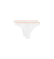 Emporio Armani Pack of two white Essential ASV logo organic cotton panties