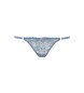 Emporio Armani String en dentelle recycle Eternal Lace ASV gris