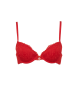 Emporio Armani Sujetador push up Eternal Lace rojo