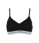 Emporio Armani Reggiseno imbottito morbido nero Emporio Armani Reggiseno imbottito morbido nero