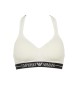 Emporio Armani Gepolsterter Triangel-BH mit weißem, ikonischem Band