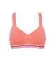 Emporio Armani Gepolsterter Triangel-BH mit ikonischem rosa Band
