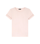 Emporio Armani Durchbrochenes Home T-Shirt rosa