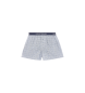 Emporio Armani Blau bedruckte Boxershorts