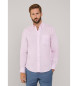 Façonnable Camisa Bengal rosa