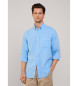 Façonnable Chemise Sp Gdlin bleu