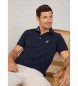 Faonnable Poloshirt Birdie Embroid navy