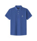 Façonnable Polo Birdie Pima Piq blauw