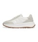 Fitflop F-Mode T-Toe Wave Leather Sneakers branco Fitflop F-Mode T-Toe Wave Leather Sneakers branco